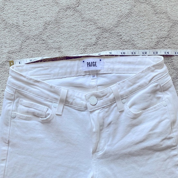 Paige White Verdugo Ankle Jeans Denim - Picture 14 of 15